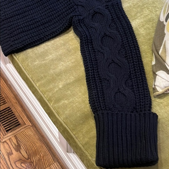 Staud Navy Turtleneck Sweater - Picture 3 of 6